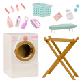 Laundry Day - 46cm Doll Washing Machine & Ironing Board Set - Furniture for Dolls - Our Generation