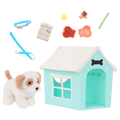 Puppy Place - Blue Dog House with Plush Puppy & Accessories - Our Generation UK