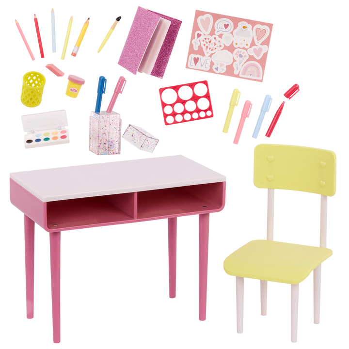 Our Generation Imagination Station Doll Desk and Chair Set