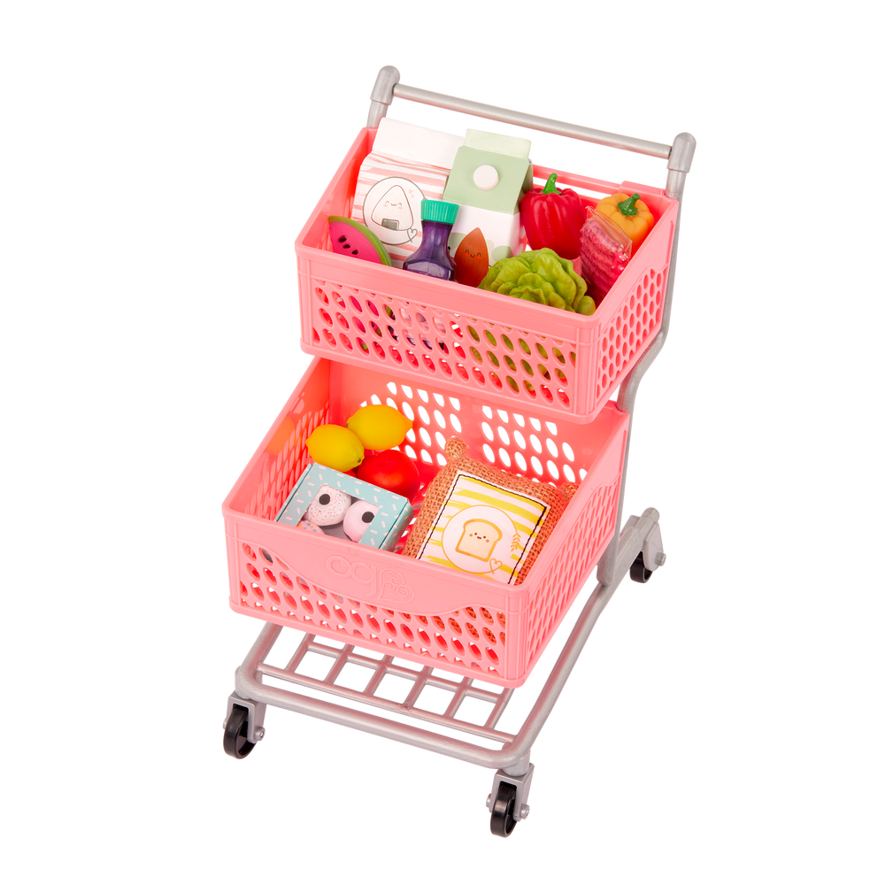 Our Generation Supermarket Play Doll Grocery trolley