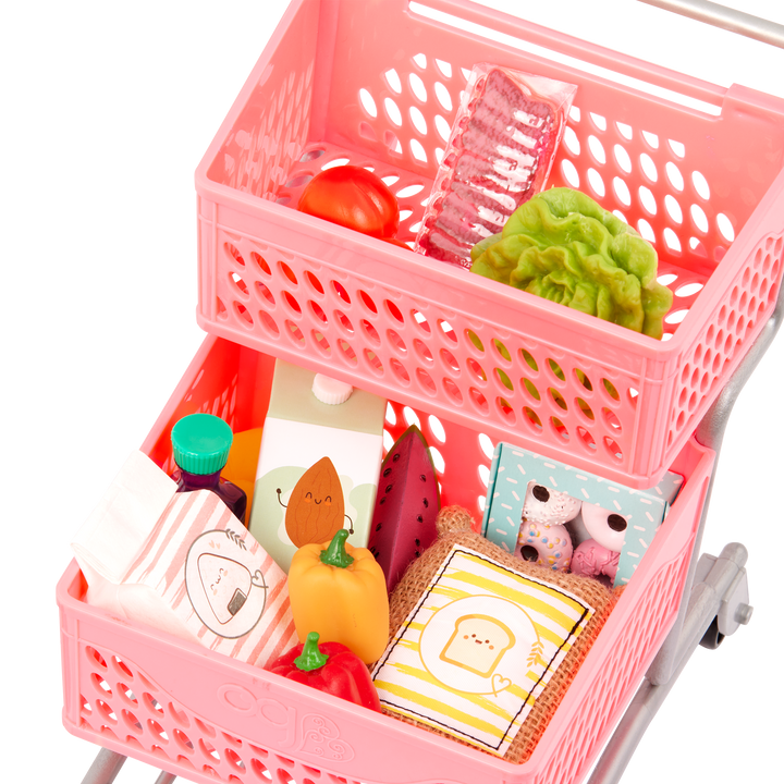 Our Generation Supermarket Play Doll Grocery trolley