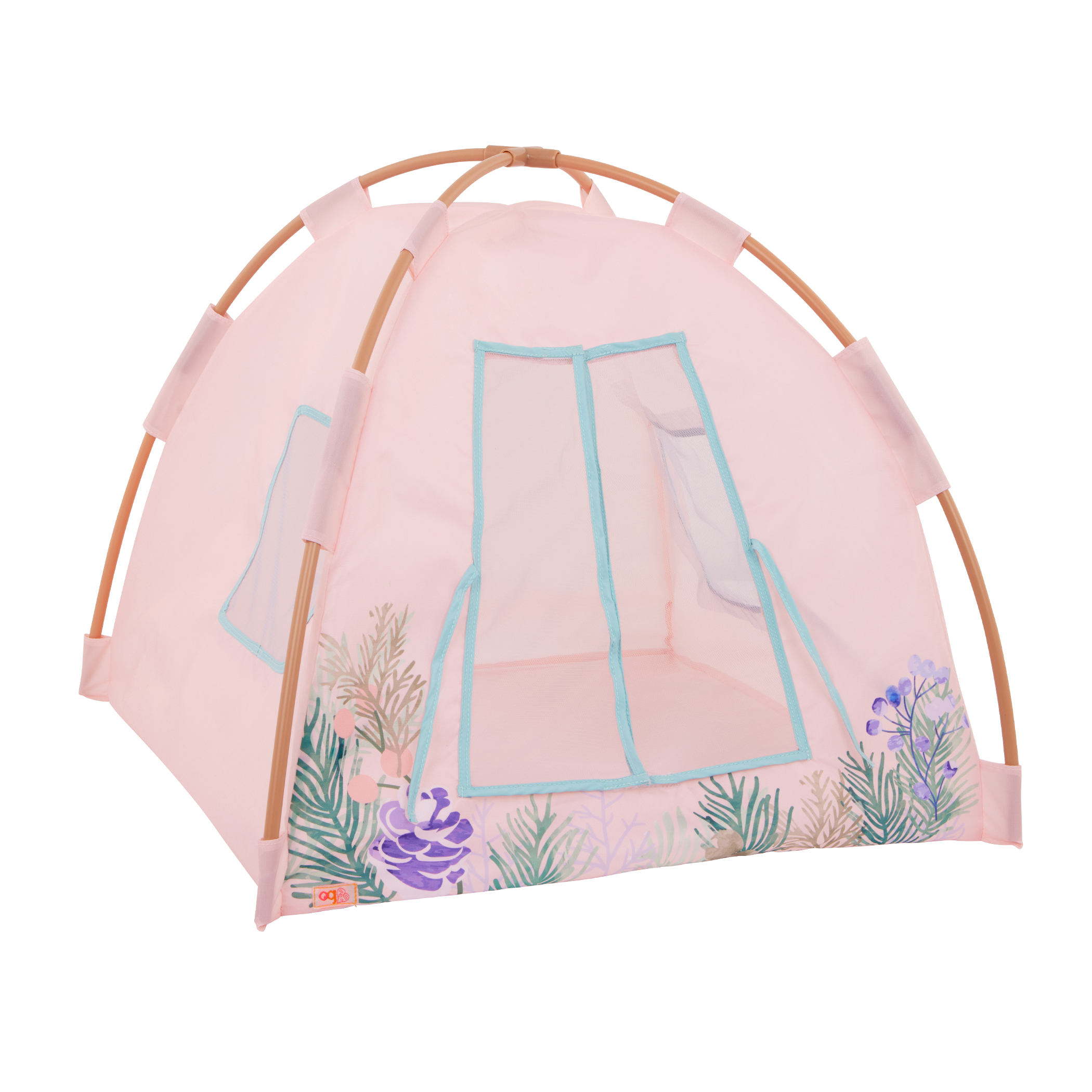 Camping Nights - Pink Tent for 46cm Dolls with Accessories - Our Generation