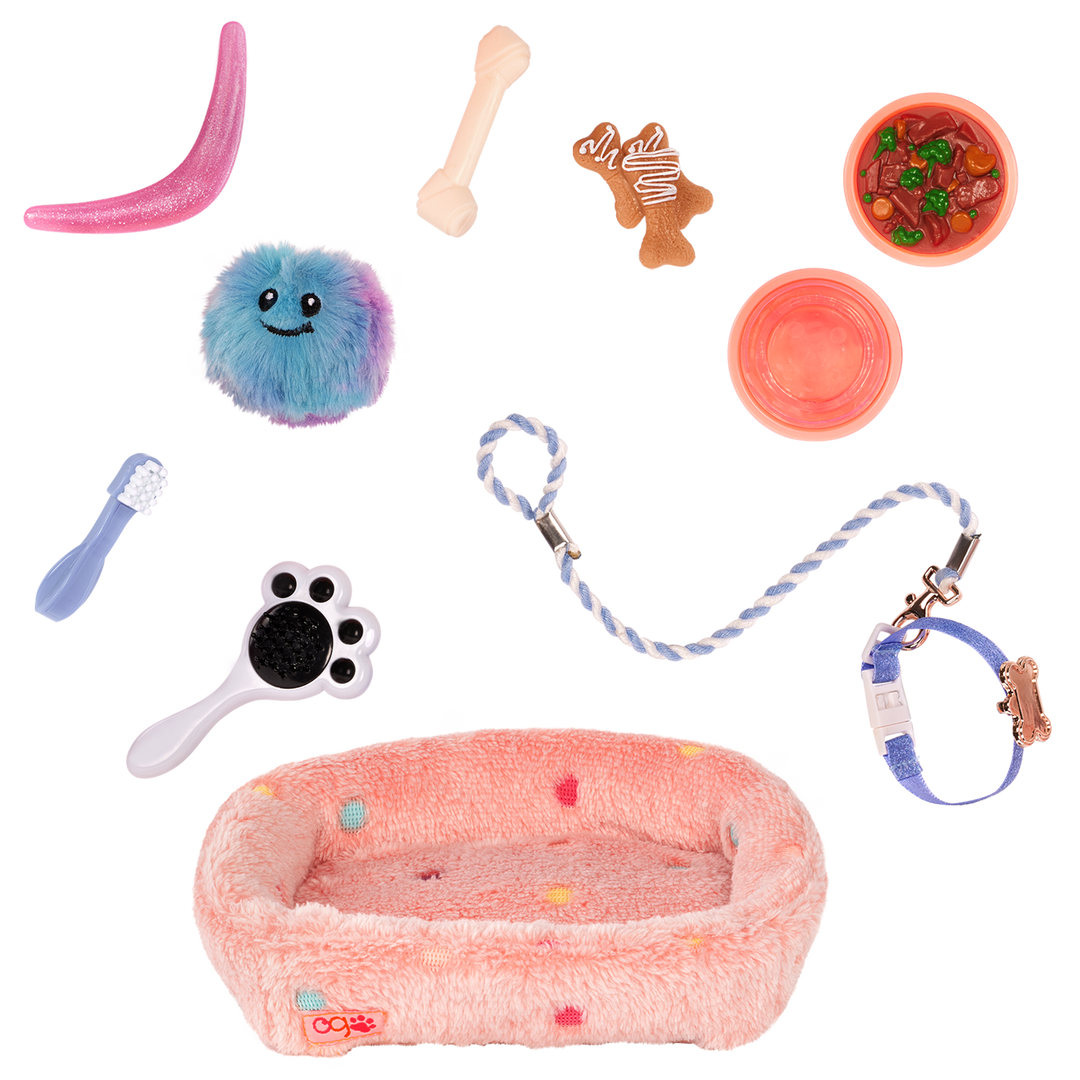 Puppy Care & Playset - Bed & Pet Accessories for 15cm OG Pups - Pet Accessories - Our Generation Accessories