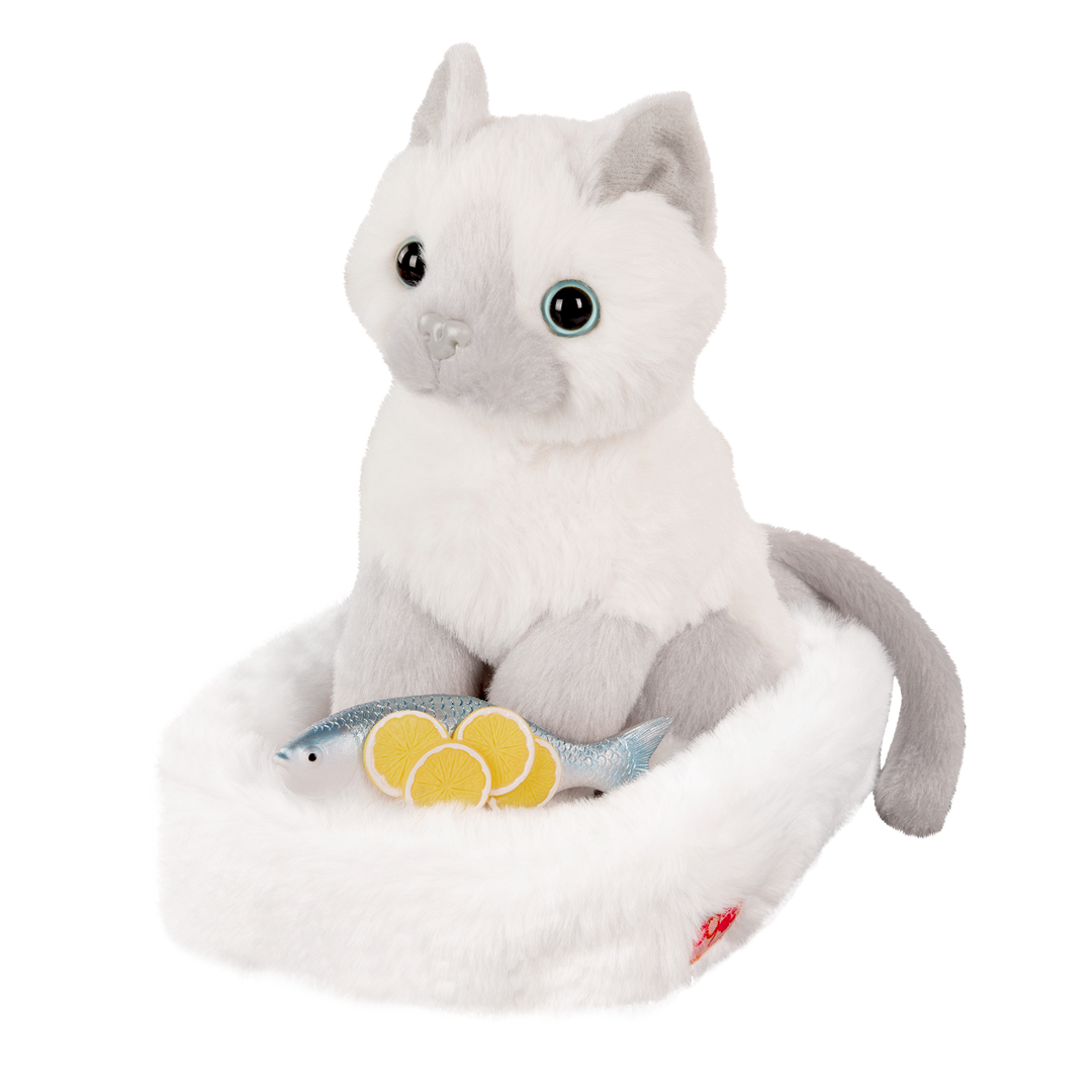 Feline Fabulous - 46cm Cat Pet Set - Bed & Cat Accessories - OG Accessories - Our Generation UK