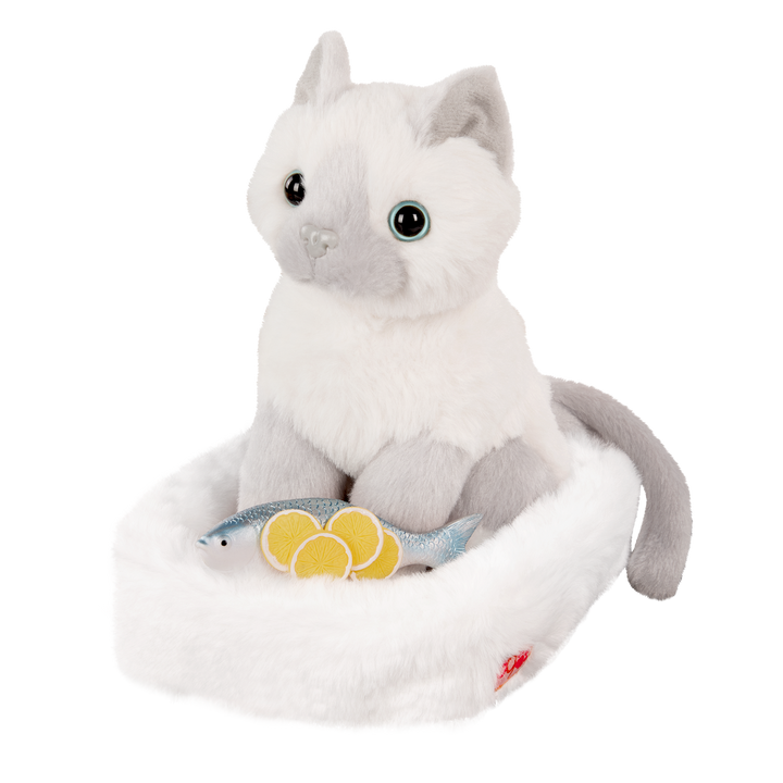 Feline Fabulous - 46cm Cat Pet Set - Bed & Cat Accessories - OG Accessories - Our Generation UK