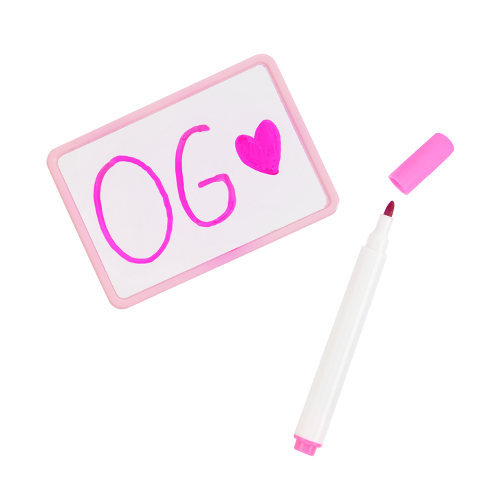 Love to Learn - School Supplies Set for Dolls - Pink Box with Stationary - Accessories for Dolls - Our Generation