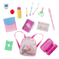Ready for School - School Bag & Accessories for Dolls - School Themed Accessory Set - Our Generation