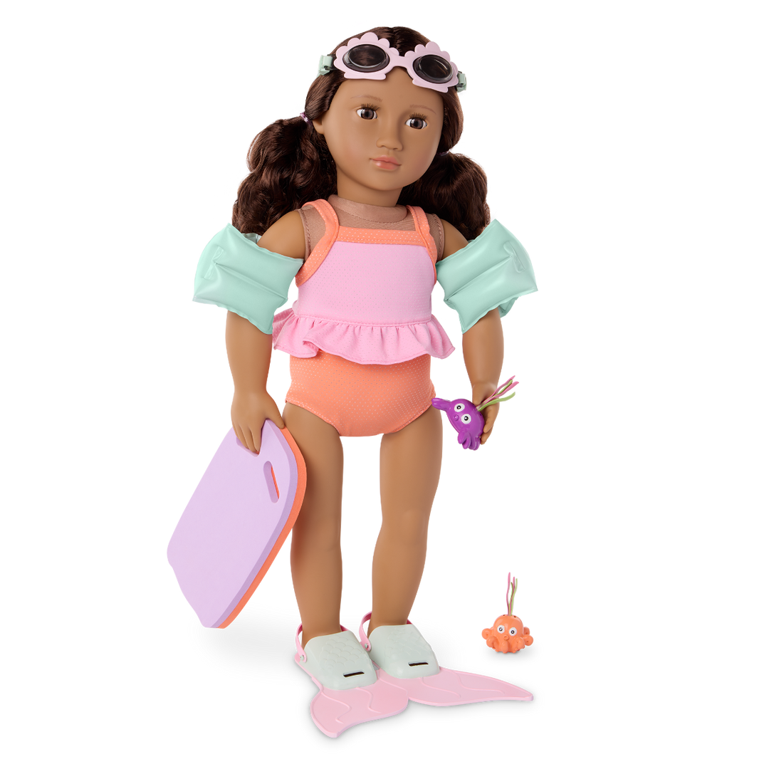 Mermaid Tails - Swimming Accessories for 46cm Dolls - Beach Accessory Set - Our Generation UK