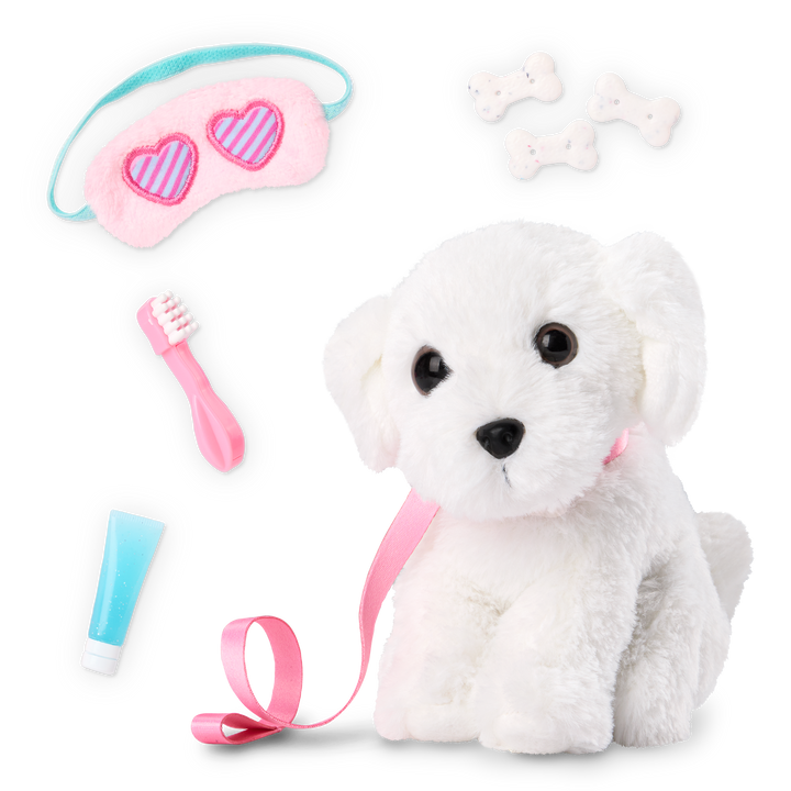 Puppy Dreams Bunk Bed - Pink Bunk Beds for Our Generation Pups - Accessory for OG Dogs - Doll Accessory - Our Generation