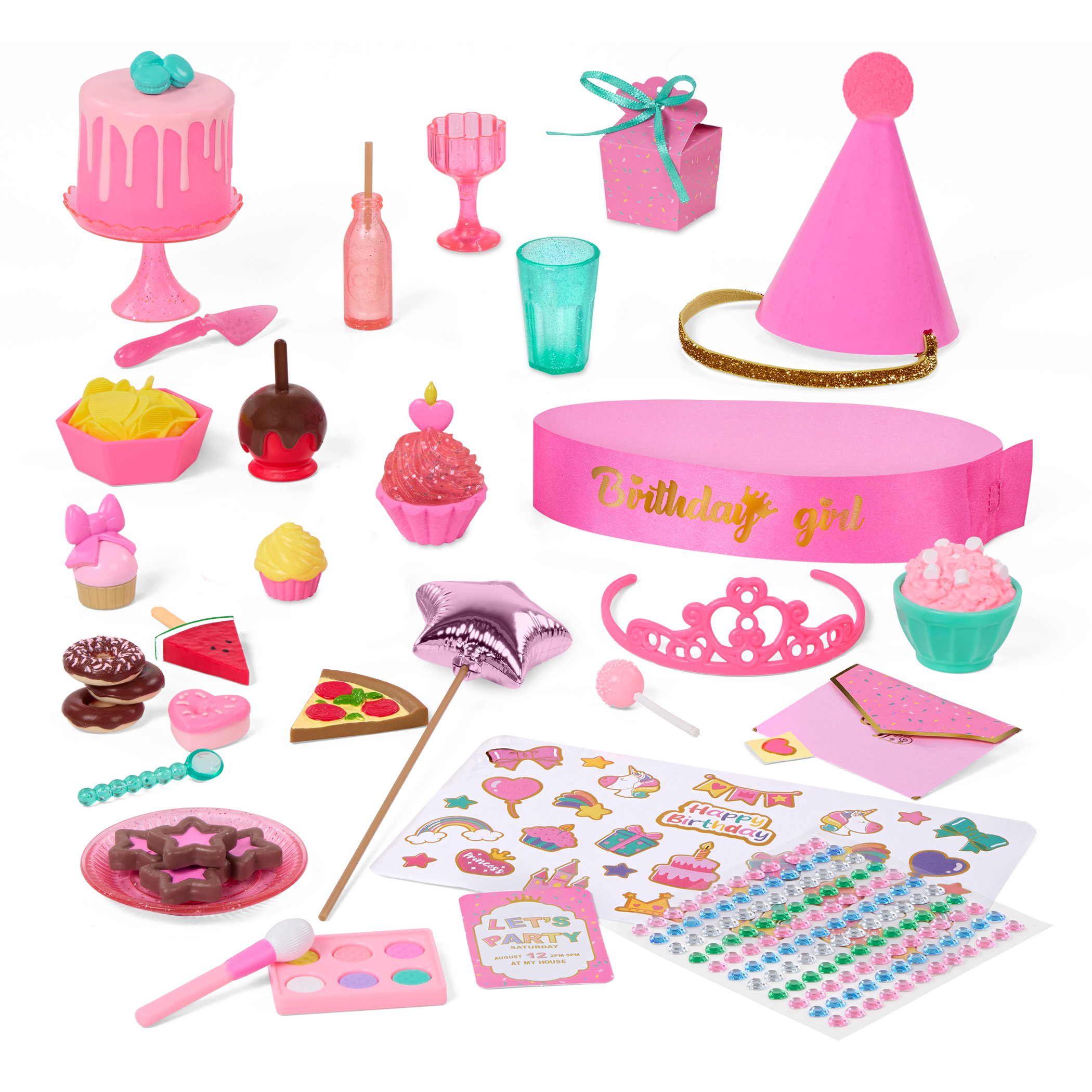 It's Your Birthday Calendar - Birthday Countdown Calendar - 30 Accessories for Dolls - Birthday Gifts for Kids - Our Generation UK