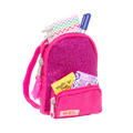 School Smarts - Pink School Bag for 46cm Dolls - School Accessory for Dolls - Our Generation UK