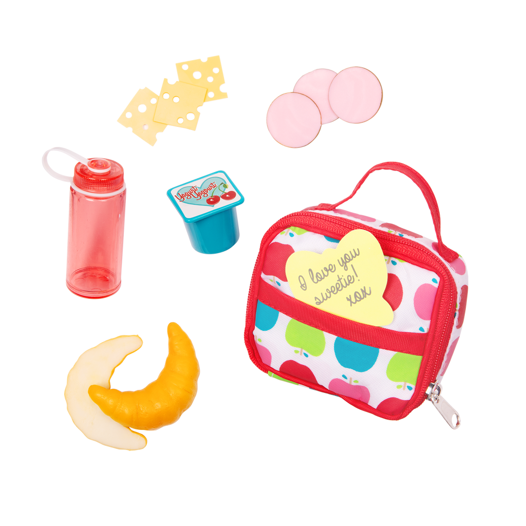 Let's Do Lunch - Doll Lunchbag & Food Accessories - Doll Accessory - Our Generation UK