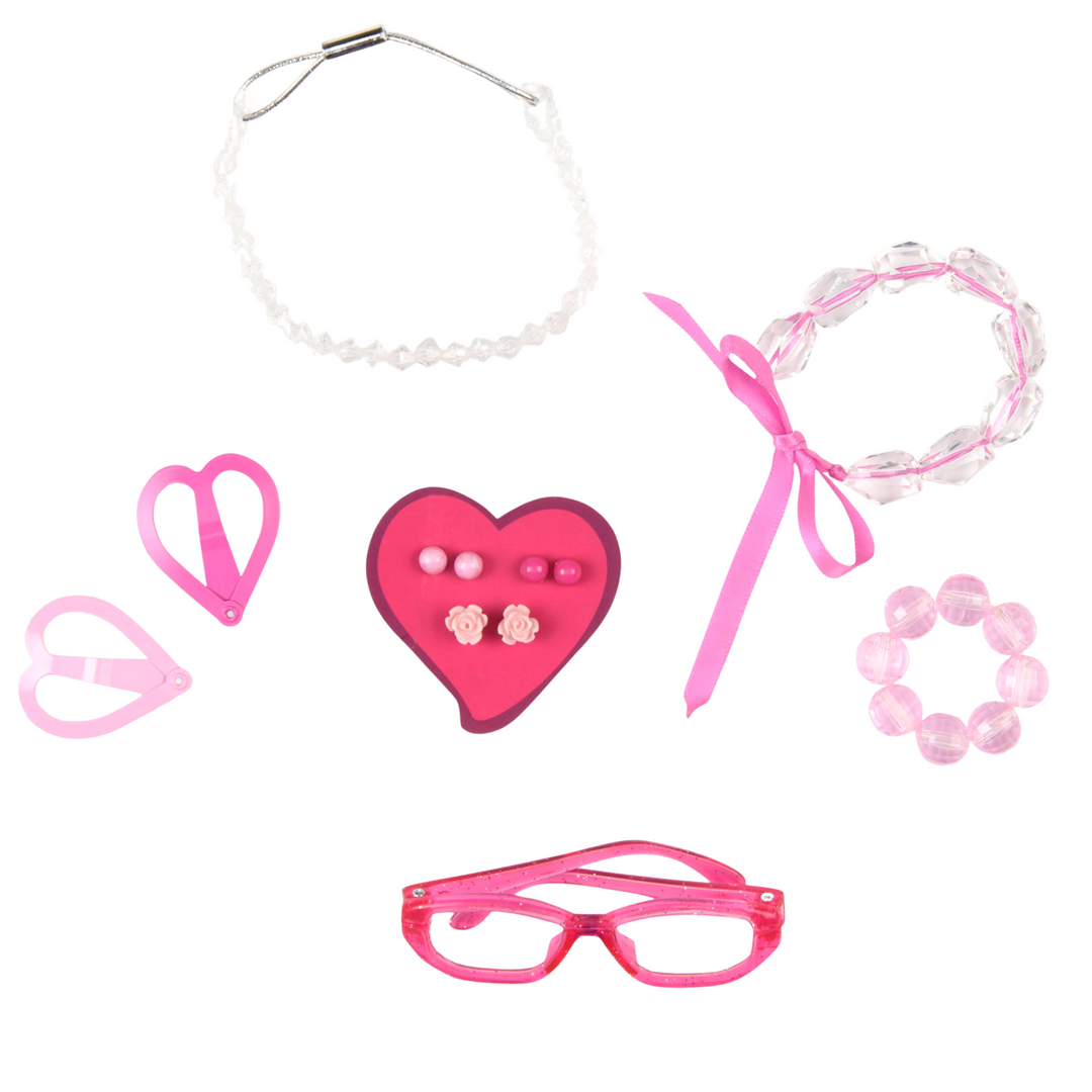 Tickled Pink - Jewellery Accessory Set for 46cm Dolls - Our Generation