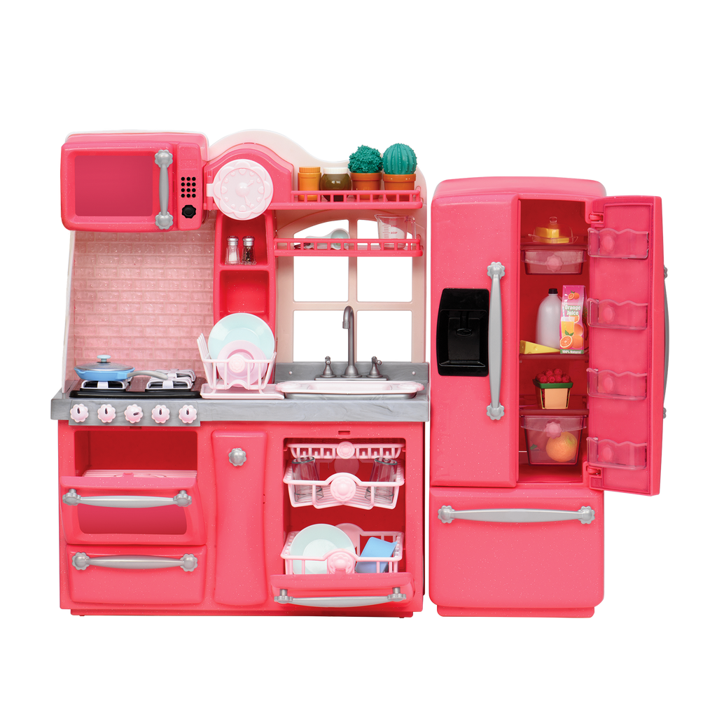 Our generation gourmet kitchen set for 18 online doll