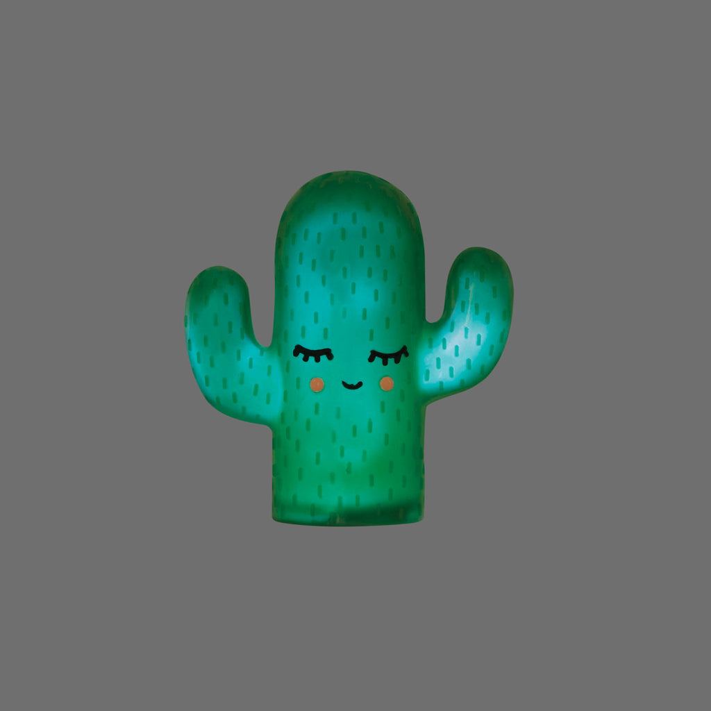 Night Table Set - Bedside Table Accessories for Dolls - Light-Up Cactus - Our Generation