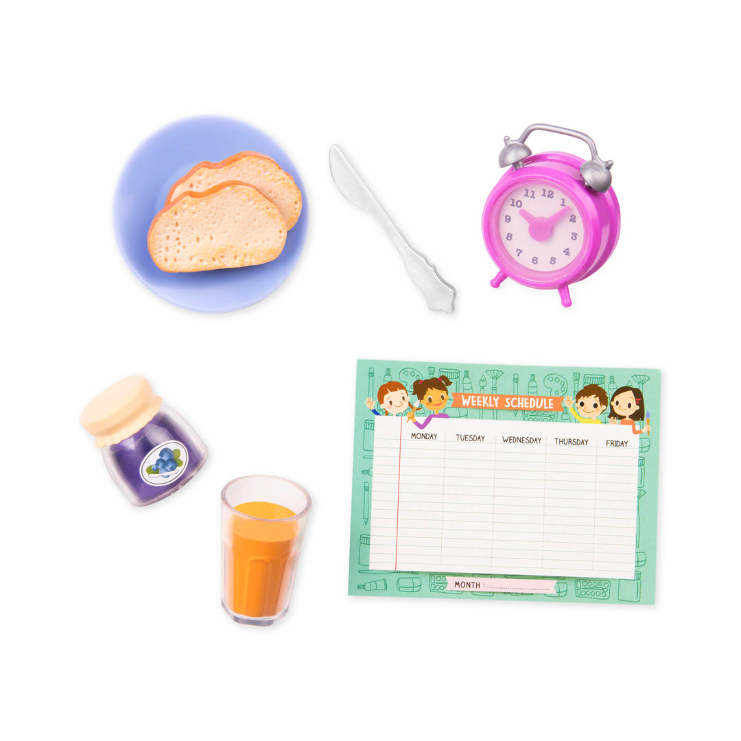 Happy Breakfast Set - Food Accessory Set - Doll Accessories - Our Generation