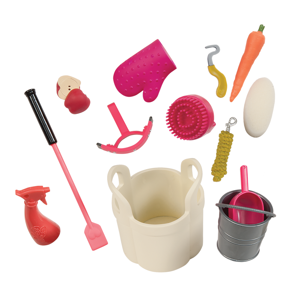 Saddle-Up Stables - Horse Barn for Our Generation Horses - Equestrian Accessories - Playset for Dolls - Our Generation UK