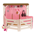 Saddle-Up Stables - Horse Barn for Our Generation Horses - Equestrian Accessories - Playset for Dolls - Our Generation UK