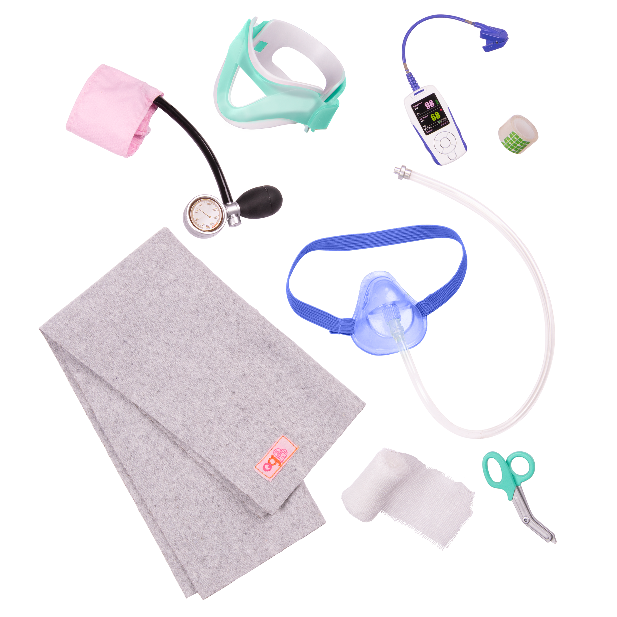 OG Medi-Care - Hospital Gurney for Dolls - Medical Accessories for Dolls - Our Generation UK