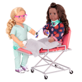 OG Medi-Care - Hospital Gurney for Dolls - Medical Accessories for Dolls - Our Generation UK