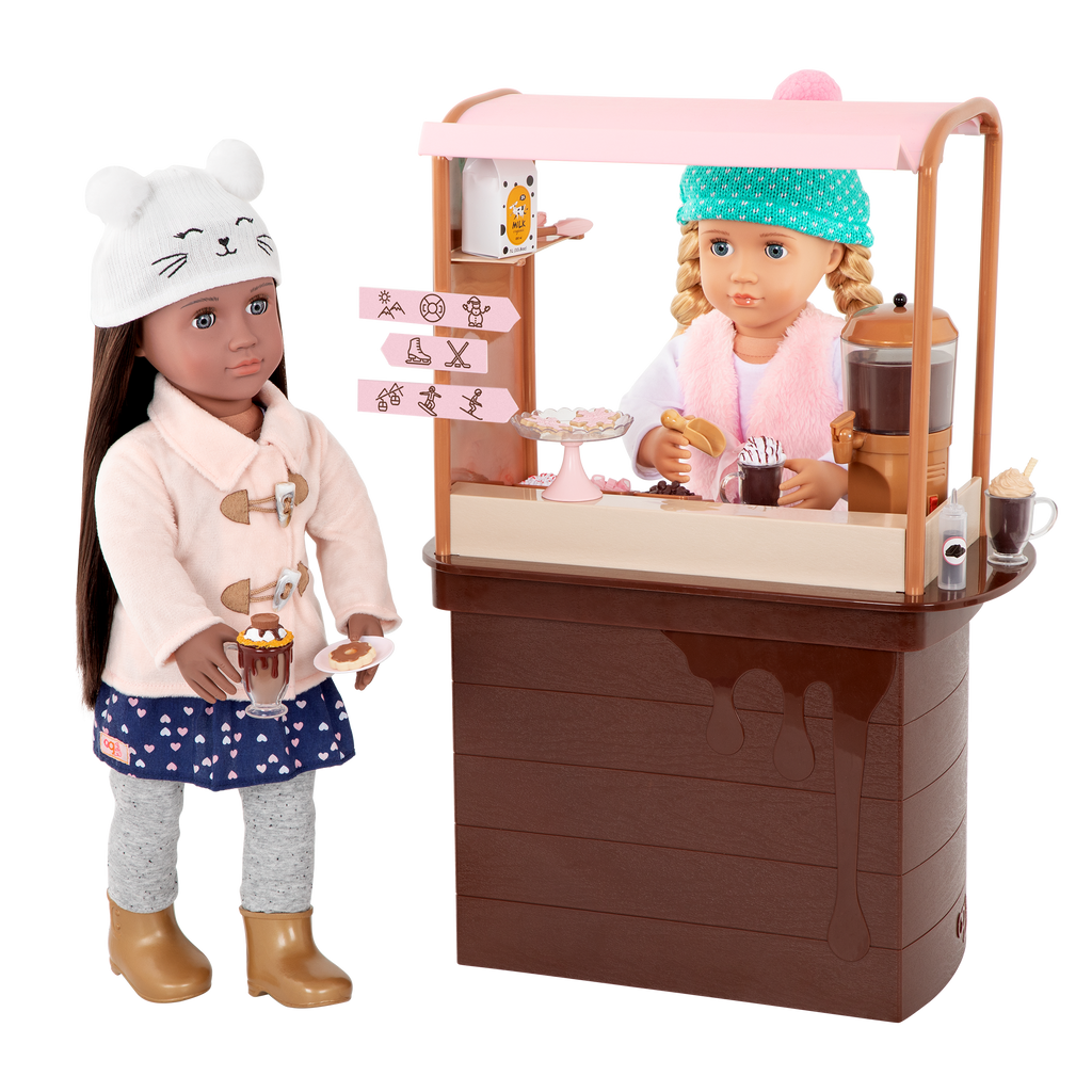 OG Choco-Tastic Stand - Hot Chocolate Stand for 46cm Dolls - Accessories for Dolls - Our Generation