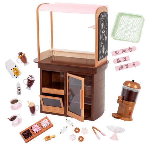 OG Choco-Tastic Stand - Hot Chocolate Stand for 46cm Dolls - Accessories for Dolls - Our Generation
