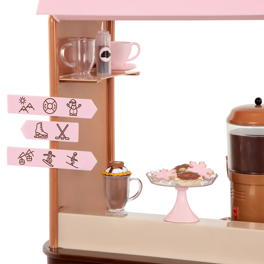 OG Choco-Tastic Stand - Hot Chocolate Stand for 46cm Dolls - Accessories for Dolls - Our Generation