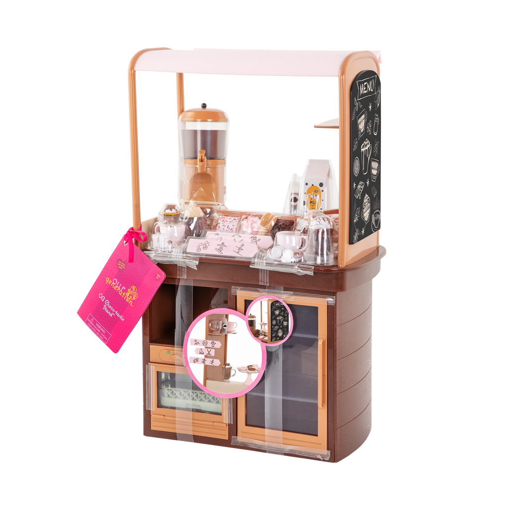 OG Choco-Tastic Stand - Hot Chocolate Stand for 46cm Dolls - Accessories for Dolls - Our Generation