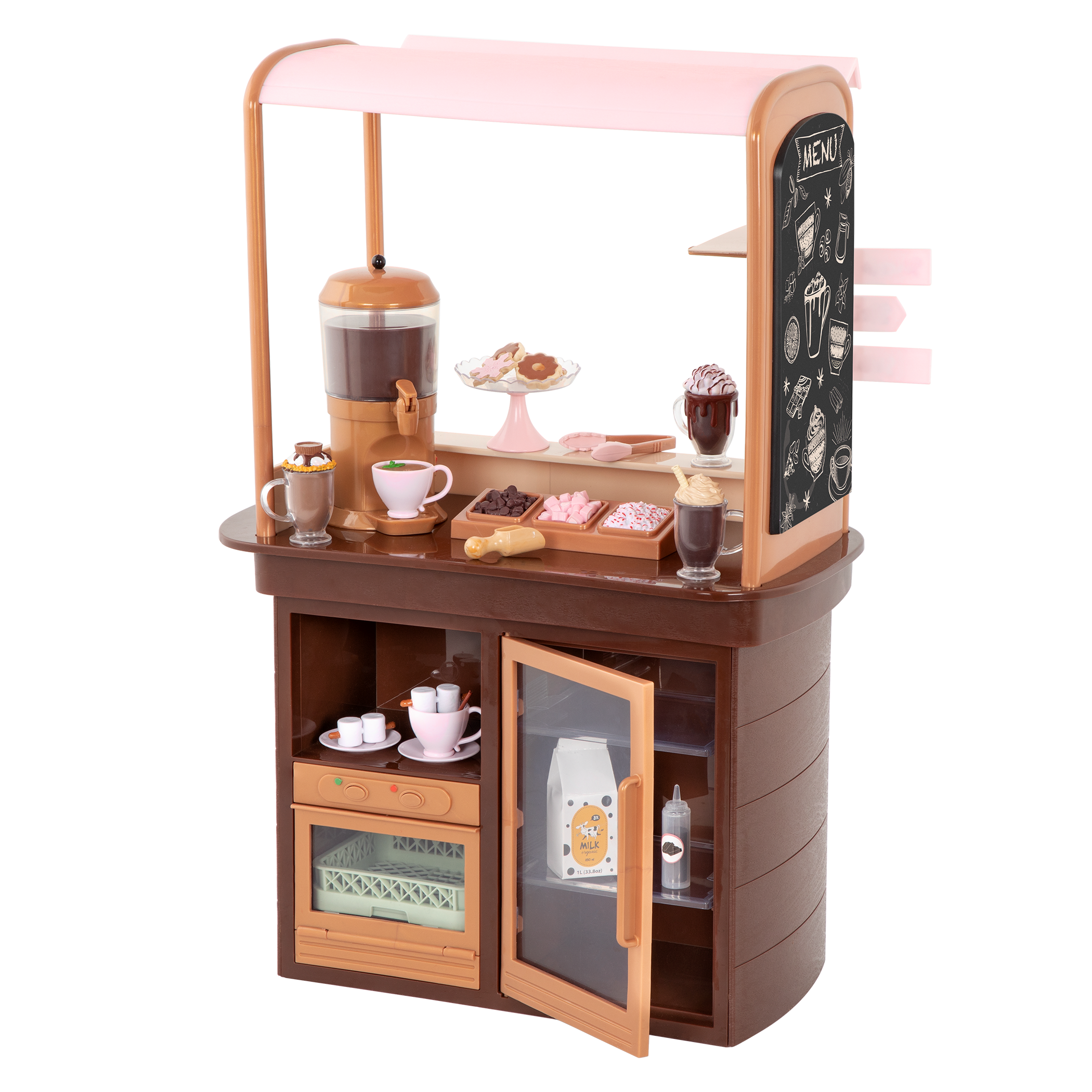 OG Choco-Tastic Stand - Hot Chocolate Stand for 46cm Dolls - Accessories for Dolls - Our Generation