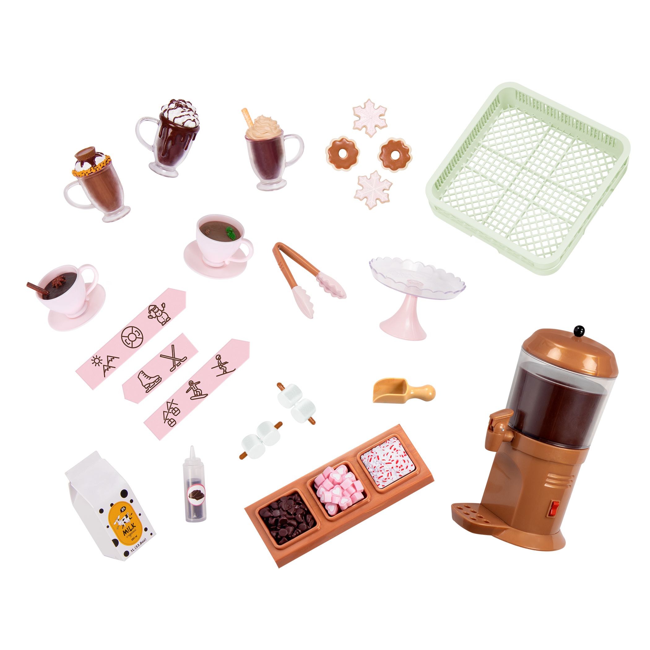 OG Choco-Tastic Stand - Hot Chocolate Stand for 46cm Dolls - Accessories for Dolls - Our Generation