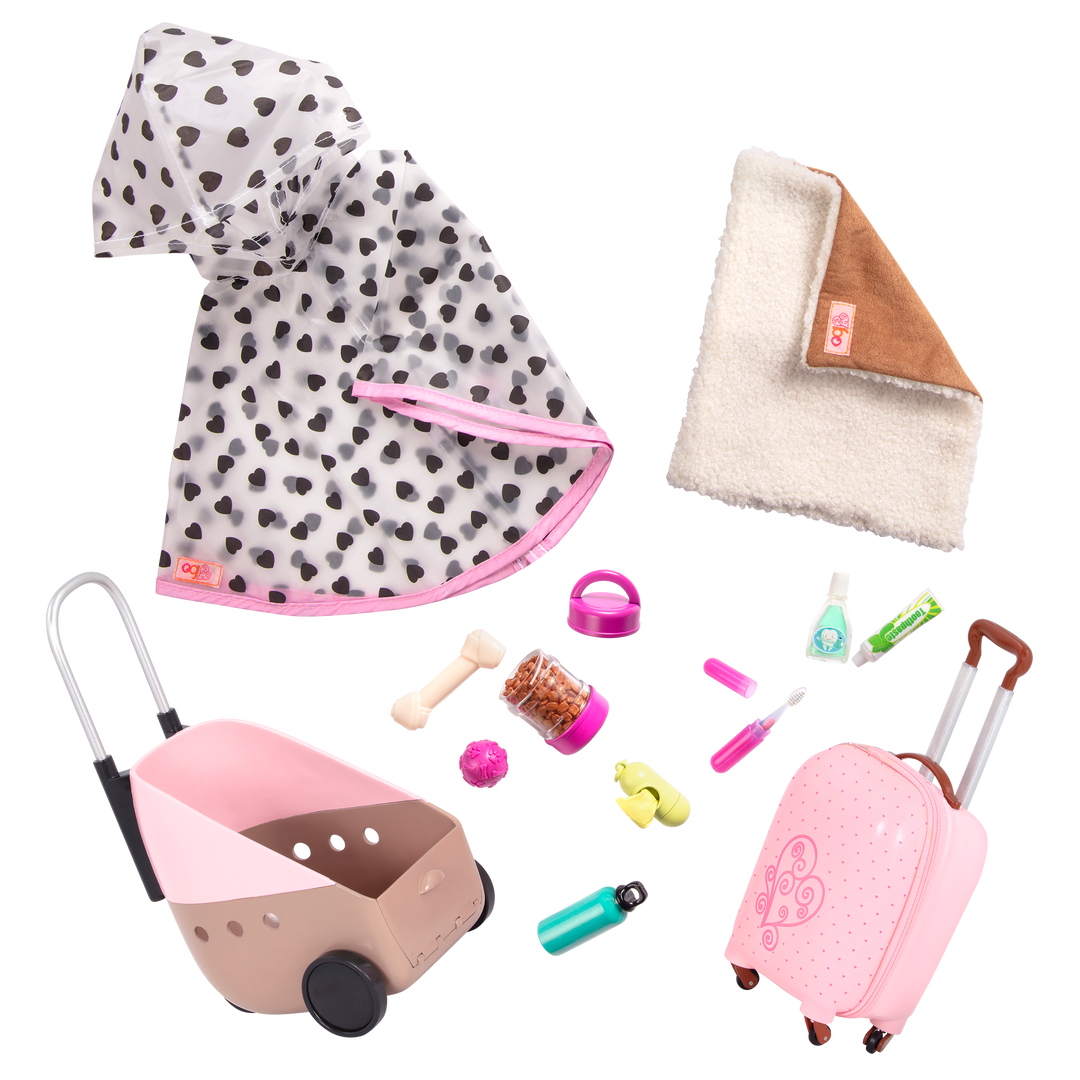 Doll and shop accessory set