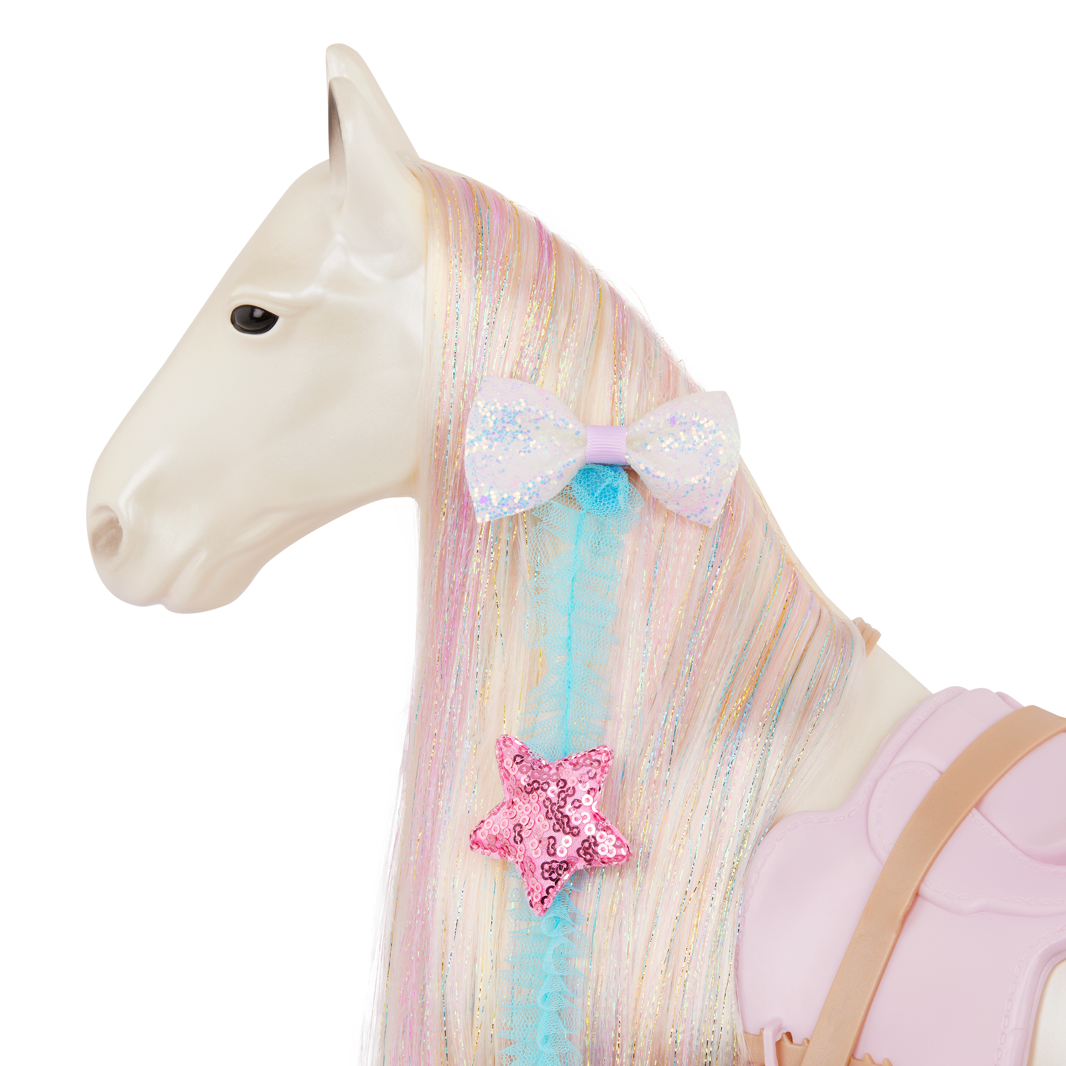 Enchanting Horse - 50cm Toy Horse - Our Generation Horse with Styling Accessories - Doll Accessory - Our Generation UK