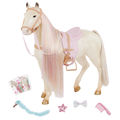 Enchanting Horse - 50cm Toy Horse - Our Generation Horse with Styling Accessories - Doll Accessory - Our Generation UK