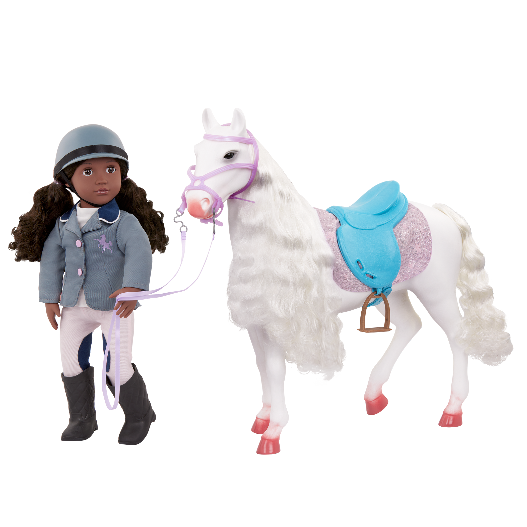 Camarillo Hair Play Horse - 50cm Horse with Hairstyling Accessories - Accessory for 46cm Dolls - Our Generation Horses