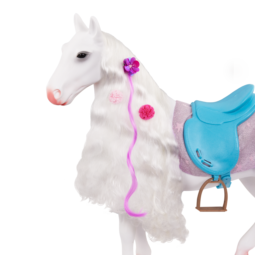 Camarillo Hair Play Horse - 50cm Horse with Hairstyling Accessories - Accessory for 46cm Dolls - Our Generation Horses