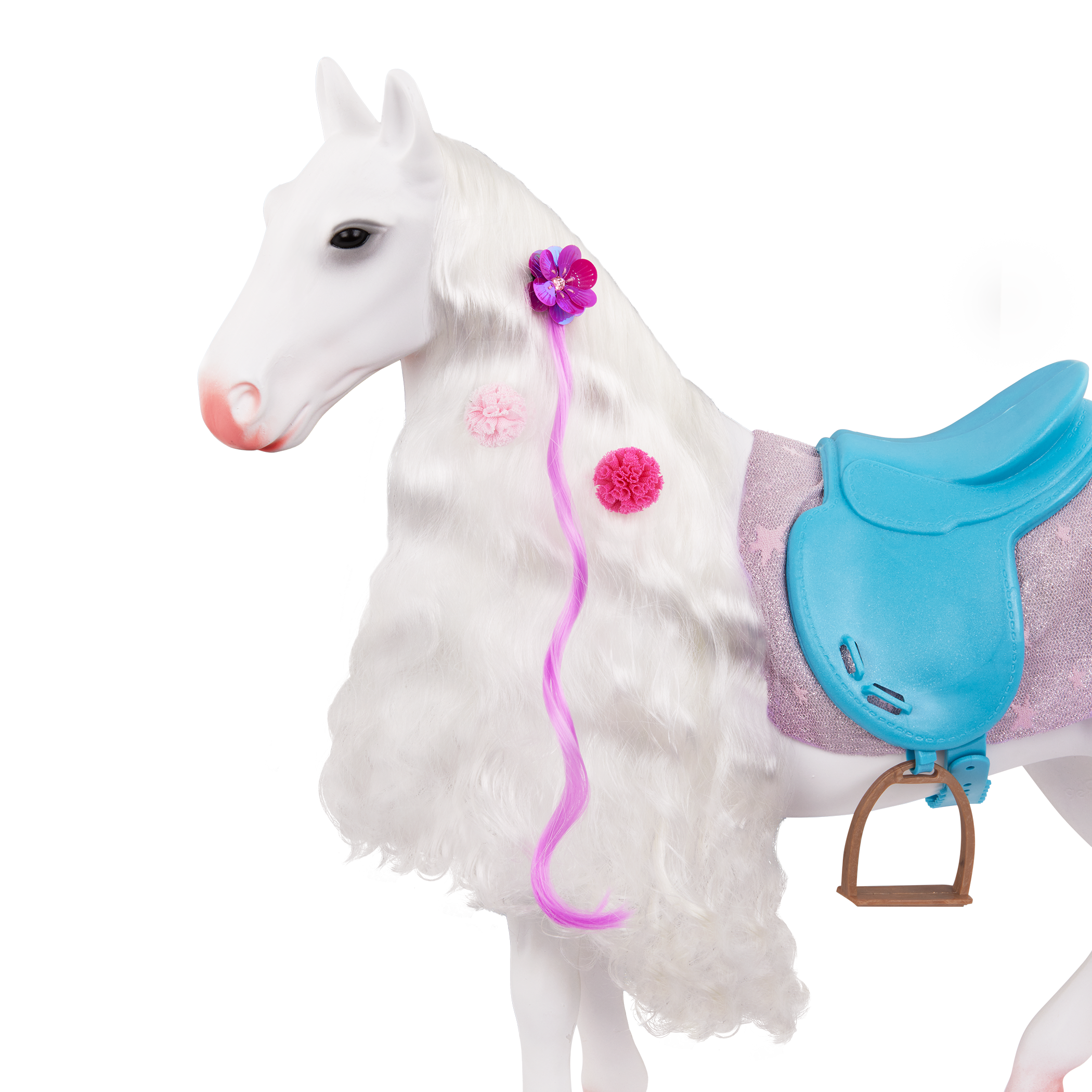 Camarillo Hair Play Horse - 50cm Horse with Hairstyling Accessories - Accessory for 46cm Dolls - Our Generation Horses