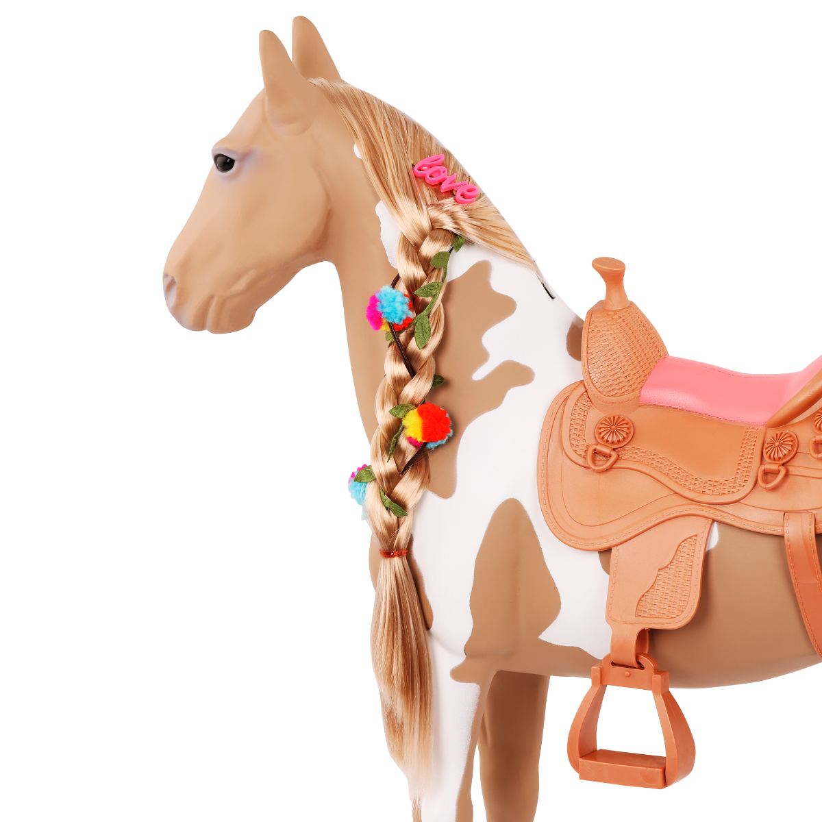 Our generation white hair play horse 50cm on sale