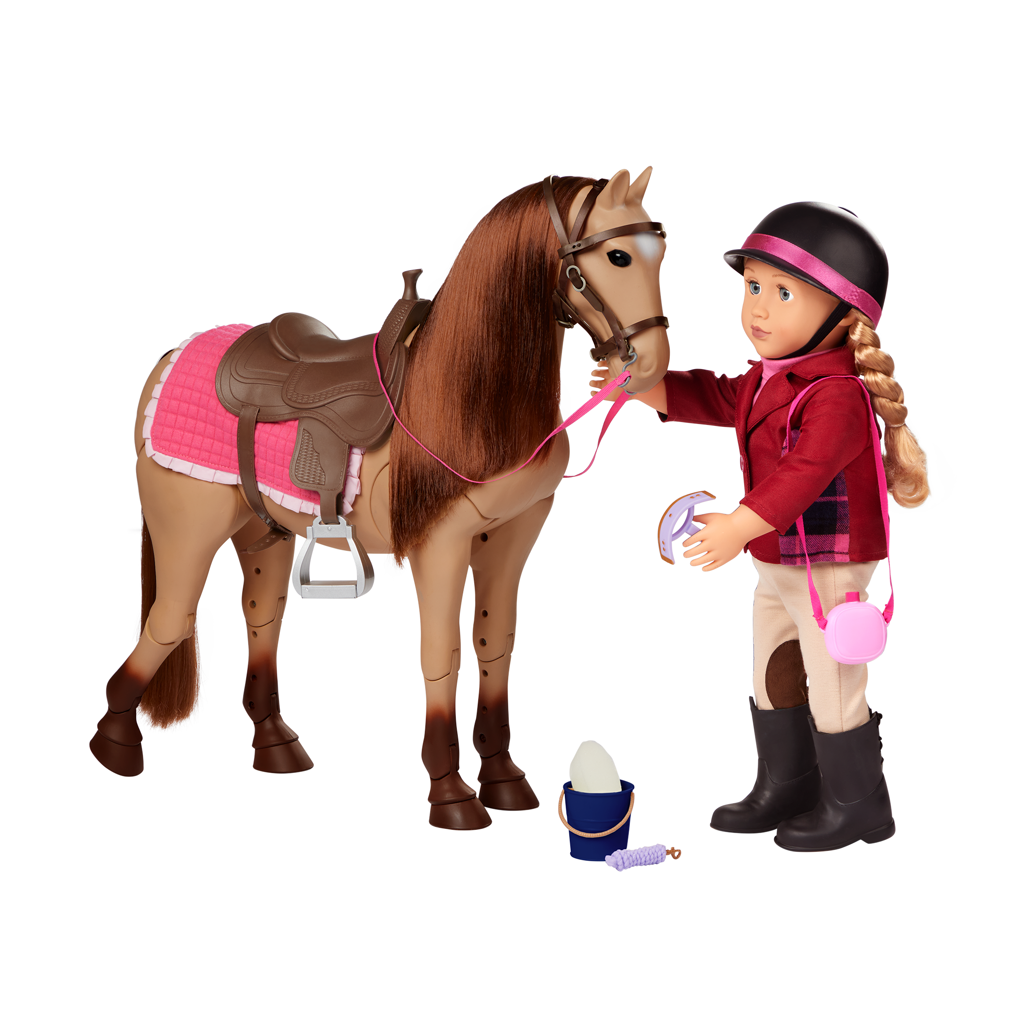 Morgan Horse - 50cm Posable Horse - Equestrian Accessories - Our Generation Horses