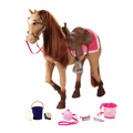 Morgan Horse - 50cm Posable Horse - Equestrian Accessories - Our Generation Horses