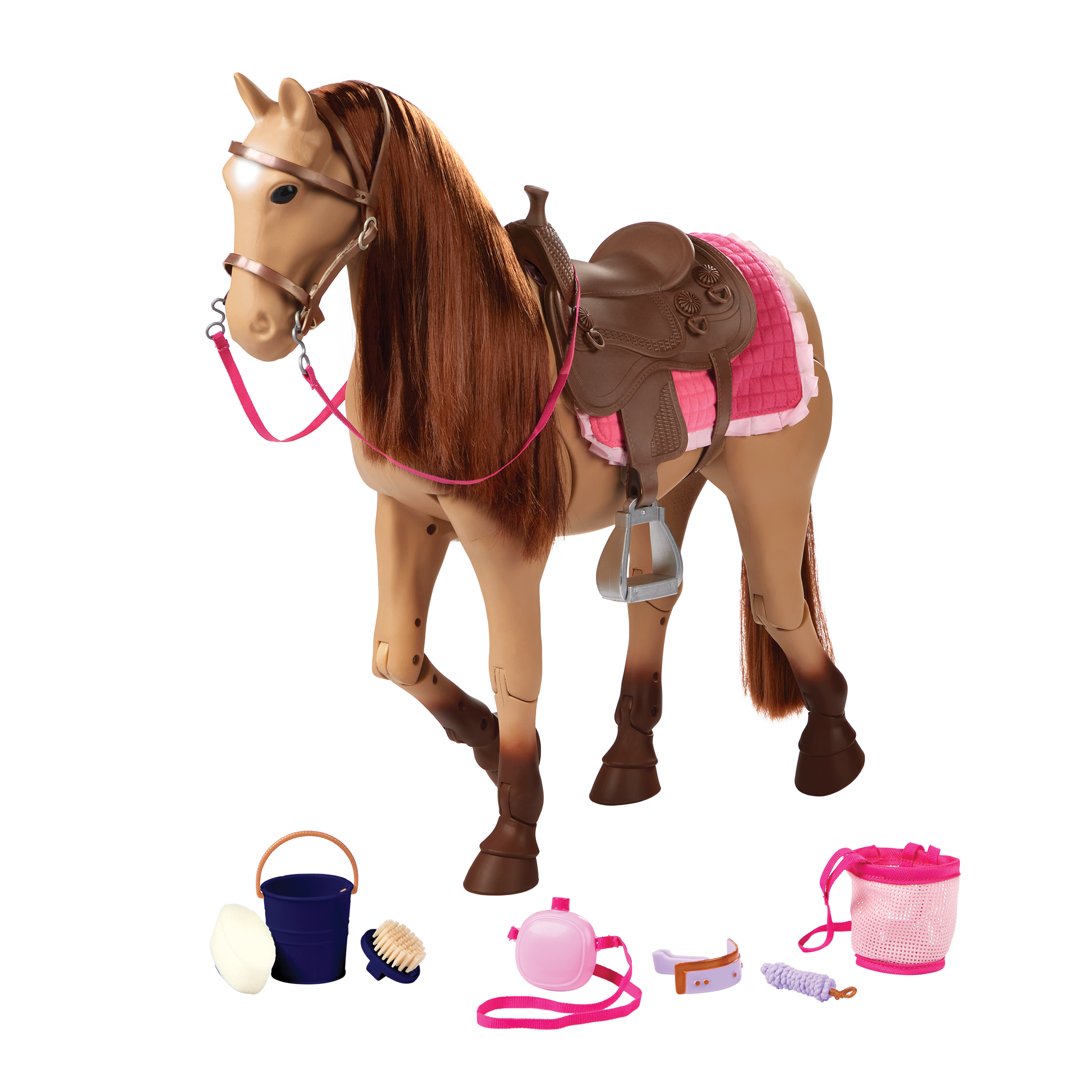 Morgan Horse - 50cm Posable Horse - Equestrian Accessories - Our Generation Horses