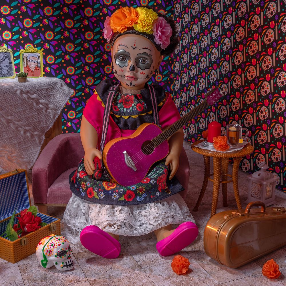 Esperanza - 46cm Day of the Dead Doll - Halloween Theme Doll - Our Generation UK