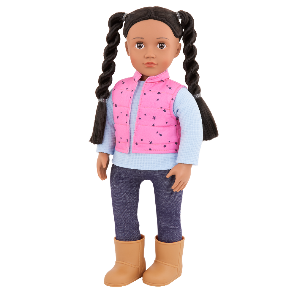 Trekking Star - Travel Outfit for 46cm Dolls - Top & Bottom - Our Generation
