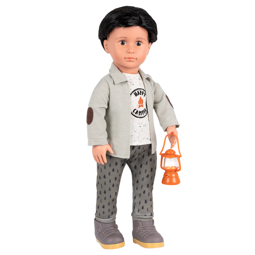 Campsite Delight - Camping Outfit for 46cm Dolls - Boy Doll Outfit - Our Generation