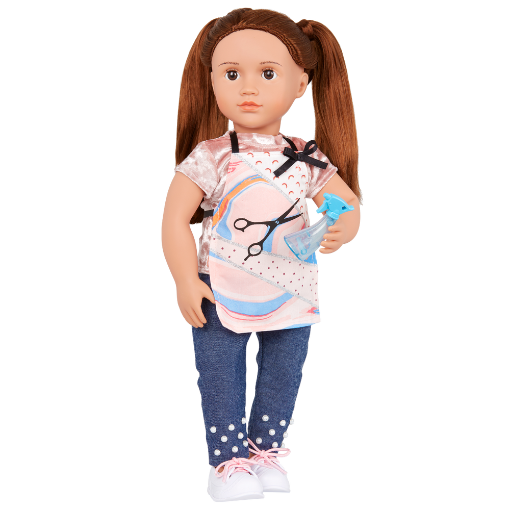 Love to Style - Hairdresser Outfit for 46cm Dolls - Top & Bottom - Our Generation