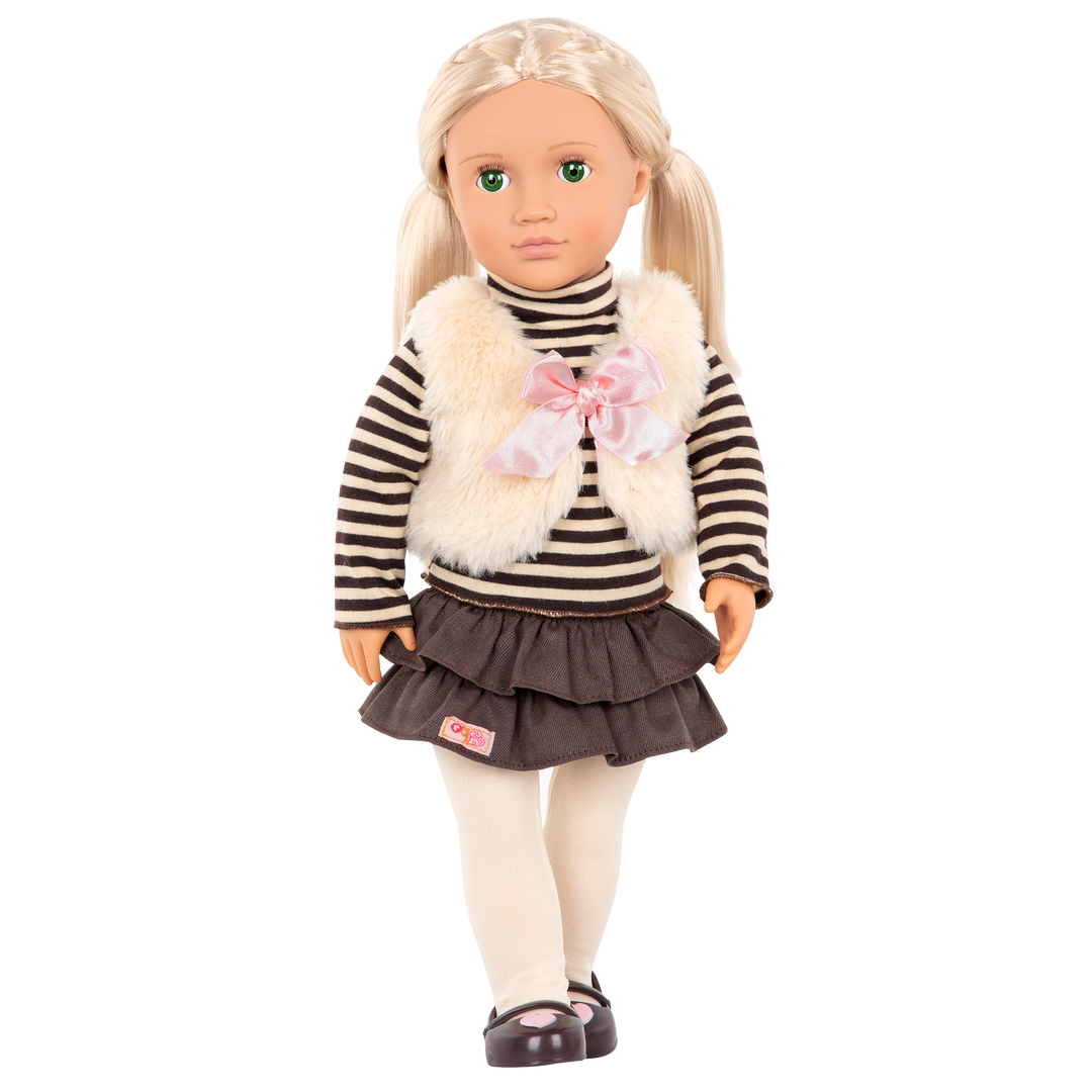 Holly - 46cm Fashion Doll - OG Doll with Green Eyes & Blonde Hair - Toys & Gifts for Kids - Our Generation
