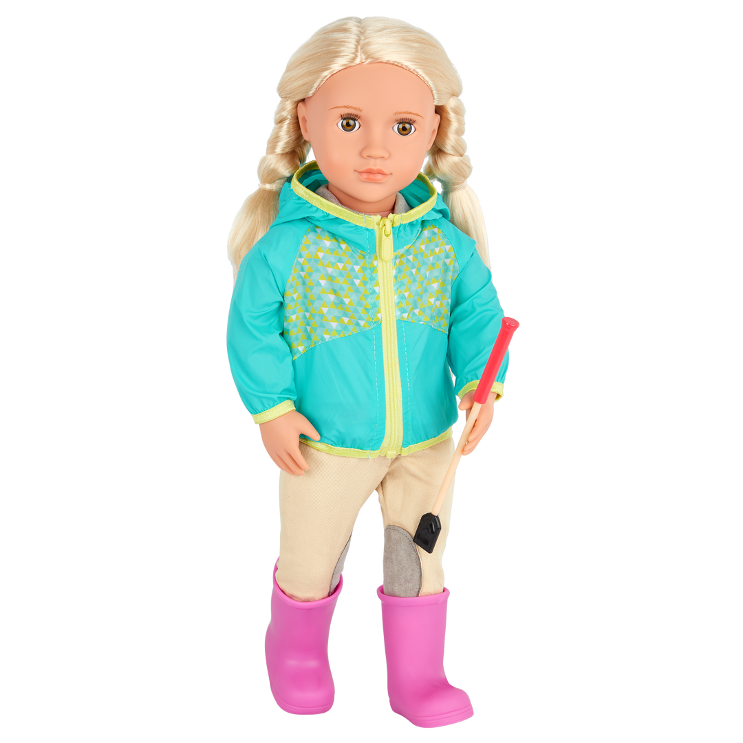Tamera - OG Equestrian Doll - 46cm Horse-Riding Doll with 2 Outfits & Storybook - Gifts for Kids - Our Generation