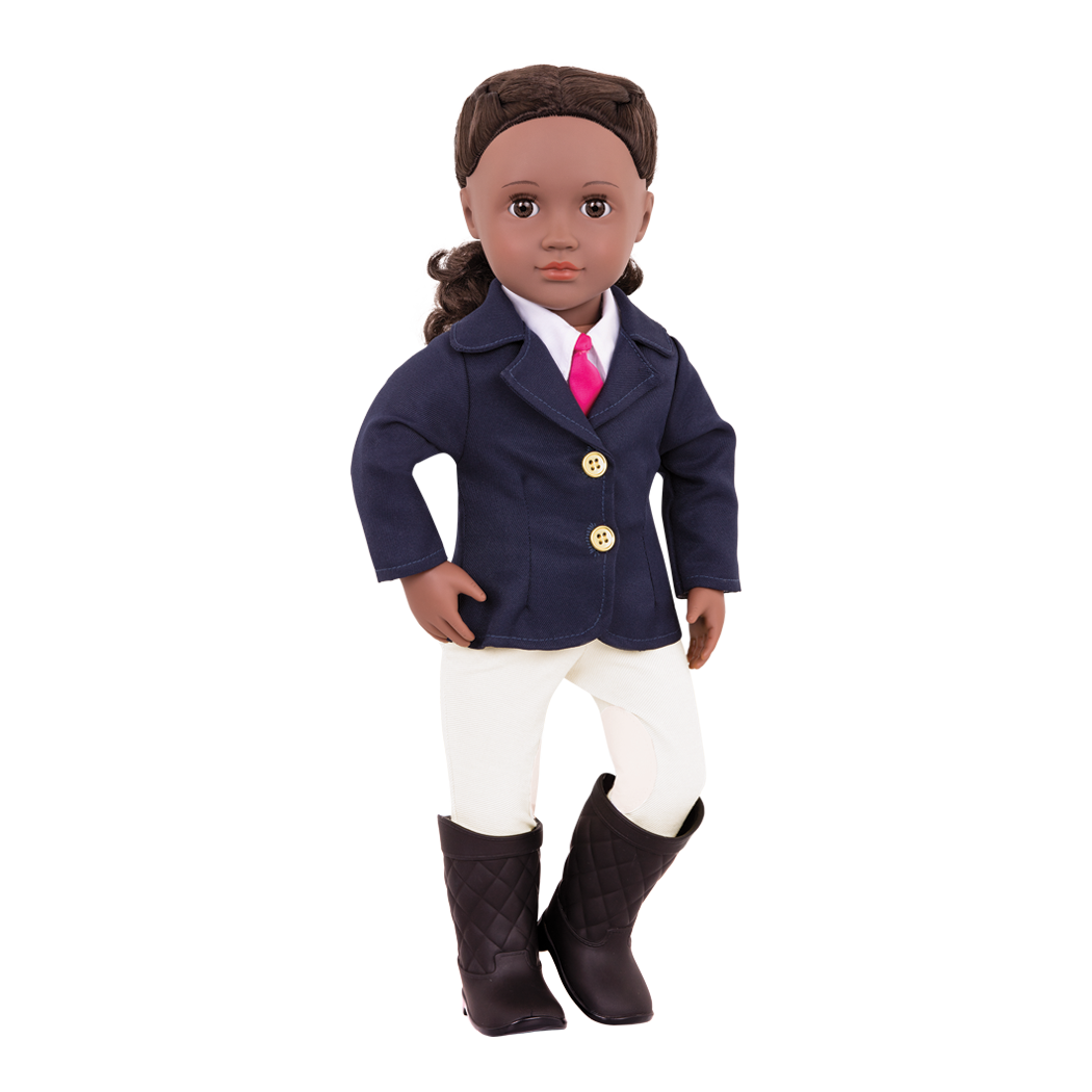 Rashida - 46cm Horse Riding Doll - Posable Doll - Doll & Storybook - Equestrian - Our Generation