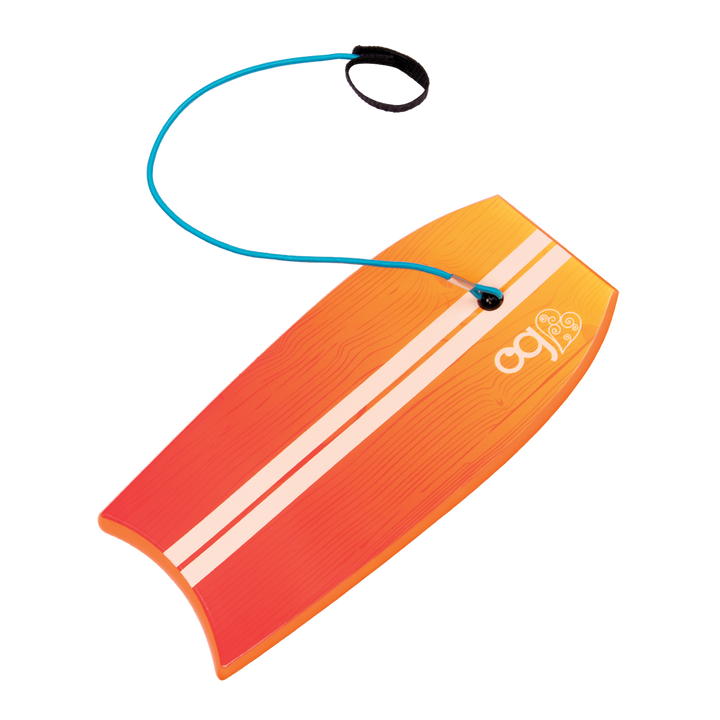 Gabe - 46cm Boy Doll - Boy Doll with Blonde Hair & Brown Eyes - Surfing Doll - Orange Surfboard - Toys & Gifts for Children - Our Generation UK