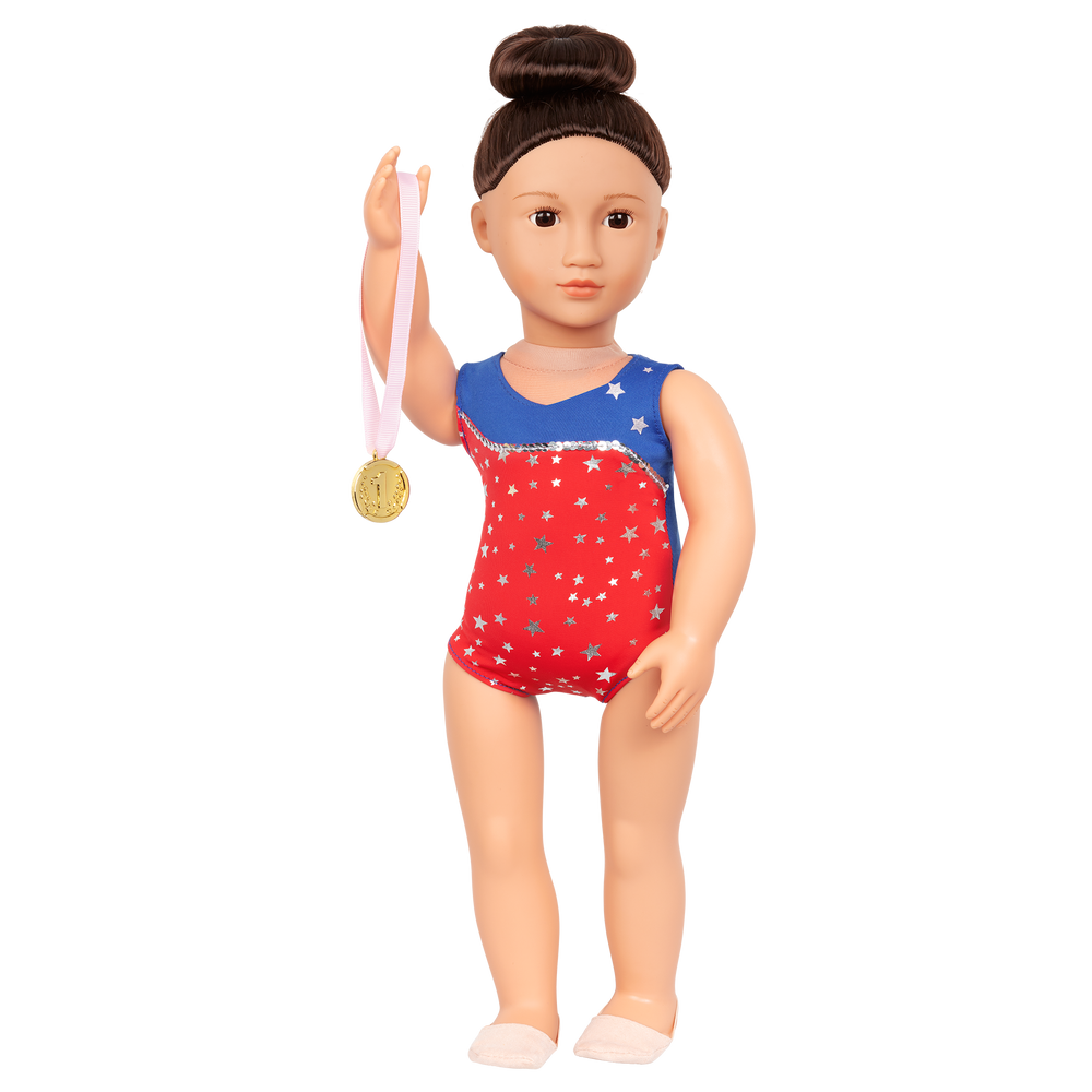 Athletic Team Series 18-inch Gymnastics Doll Sun