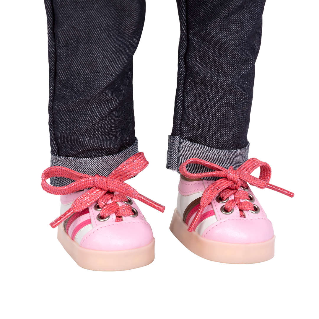 Baby alive light up top shoes